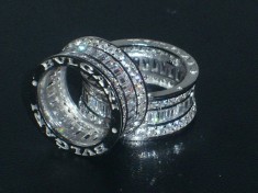 Vand inel bvlgari argint! foto