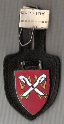 C402 Medalie militara -Fernmelde bataillon 3 Buxtehude ? -Germania -marime cca 87X43(27X41) mm, gr. aprox 18 gr. -starea care se vede foto