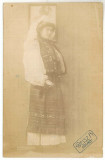 883 - Arad, Banat, ETHNIC woman - old postcrd, real PHOTO - unused, Necirculata, Fotografie