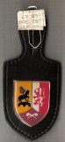 C388 Medalie militara -ABC-Abwehrbataillon 7 -Germania -marime cca 102X45(29X35) mm, gr. aprox 14 gr. -starea care se vede