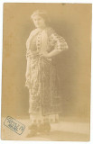 945 - Arad, ETHNIC woman - old postcrd, real PHOTO - unused, Necirculata, Fotografie