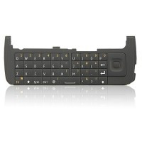 Tastatura Nokia C6 QWERTY originala noua culaore neagra foto