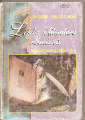 (C2564) LIMBA SI LITERATURA ROMANA, MANUAL PENTRU CLASA A IX-A DE ION DUNA SI RALUCA DUNA, EDP, BUCURESTI, 2000 foto