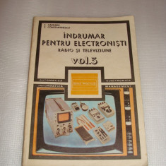INDRUMAR PENTRU ELECTRONISTI radio si televiziune-Gazdaru/Constantinescu vol.3
