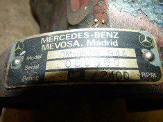 Bloc motor Mercedes 180 OM 636-944 Thermoking foto