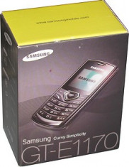 Samsung GT-E1170 SIGILAT foto