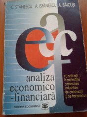 ANALIZA ECONOMICO - FINANCIARA - C. Stanescu, A. Isfanescu, A. Baicusi foto