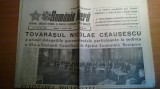 ziarul romania libera 5 noiembrie 1986 -cuvantarea lui ceausescu