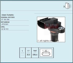 Senzor turatie arbore cotit / Crankshaft position sensor Opel Astra G 1.7 DTi 16 V foto