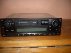 Radio Casetofon VW BETA Original Golf 4 foto