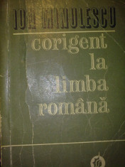 Ion Minulescu - Corigent la limba romana foto