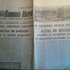 ziarul romania libera 11 decembrie 1989