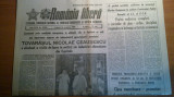 Ziarul romania libera 14 octombrie 1989 (vizita lui ceausescu in capitala )