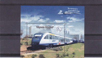 Trenuri moderne 2004 colita Romania . foto