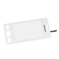 Geam Touchscreen Digitizer Samsung: S5260 Star II Tocco Icon alb ORIGINAL SH foto