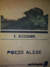 Poezii Alese - Vasile Alecsandri foto