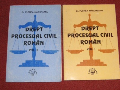 Drept procesual civil - Florea Magureanu (2vol) foto