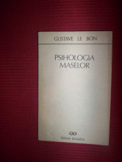 Psihologia maselor-Gustave le Bon foto