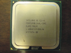 Procesor Intel Dual-Core E2140 1.6 GHz 1Mb cache FSB-800 socket 775 model SLA93 foto