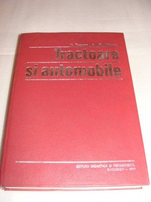 TRACTOARE SI AUTOMOBILE-N. Tecusan \ Ghe. Nitescu foto