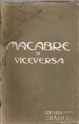 Henric Stahl - Macabre si viceversa - 1915 foto