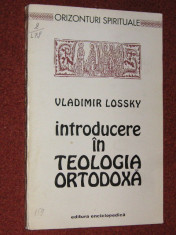 Vladimir Lossky - Introducere in teologia ortodoxa foto