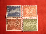 Serie Olimpiada Roma &#039;60 - RFG 1960, 4val.stamp.