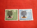 Serie - Anul Internat. Refugiati 1960 RFG ,2val.stamp.