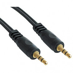 cablu jack stereo 3,5 mufe tata - tata 1,2 m