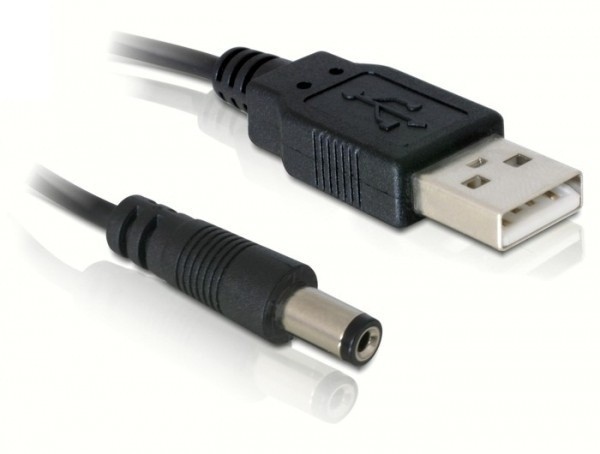 CABLU DE ALIMENTARE PE USB LA JACK 5,5 mm