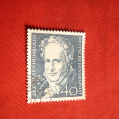 *Serie- Humboldt 1959 RFG ,1 val.stamp.