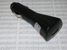 incarcator alimentator USB de la bricheta AUTO 12V - 24V la 5V 1000mA USB foto