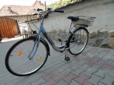 DIPLOMAT,BICICLETA ORAS CA NOUA,SCHIMBATOR BUTUC,FOARTE COMODA!!!-DOAR 150 EURO!!! foto
