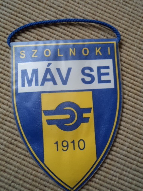 FANION SZOLNOKI MAV SE 1910 szolnok sport club hungary UNGARIA hobby colectie