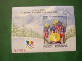 Romania 1992 Olimpiada Albertville LP 1276