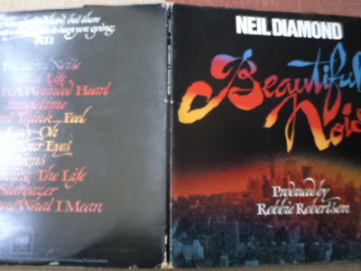 Neil Diamond Beautiful Noise 1976 disc VINYL lp muzica pop rock editie vest VG+ foto