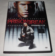 Vand dvd original cu filmul PRISON BREAK-Episoadele 17-18 foto