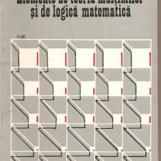 (C1842) ELEMENTE DE TEORIA MULTIMILOR SI DE LOGICA MATEMATICA DE MIRCEA REGHIS, EDITURA FACLA, TIMISOARA, 1981