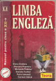 (C1806) LIMBA ENGLEZA, MANUAL PENTRU CLASA A XII-A DE ELENA CROITORU,...EDITURA TEORA, BUCURESTI 2002