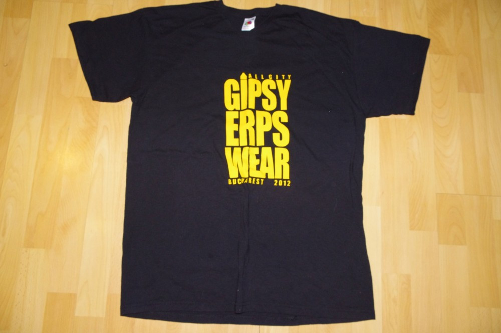 Tricou hip hop Gipsy Erps Wear black xl-xxl | arhiva Okazii.ro