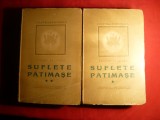 T. Caldwell - Suflete Patimase - ed. 1946 vol. 1 si 2 Ed. Cultura Nationala , Traducere S.Cocorascu si G. Manu 376 + 344 pag.