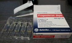 Progesteron depo 250mg/1ml de la Galenika Serbia foto