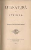 Literatura si Stiinta ( Director C. Dobrogeanu-Gherea ) - 1893
