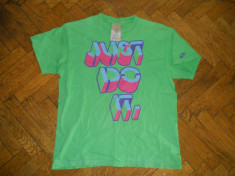 Tricou Nike just do it verde foto