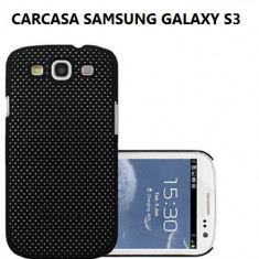 CARCASA Samsung Galaxy S3 i9300 - HUSA Galaxy S3 i9300 - BLACK MESH foto
