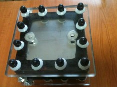 HHO generator hidrogen celule uscate ( dry cell ) 6 celule foto