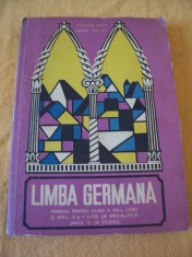 LIMBA GERMANA CLASA A XII A , ANUL IV SI V DE STUDIU . LICEE DE SPECIALITATE .