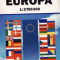 EUROPA - HARTA RUTIERA SI POLITICA 1:3750000