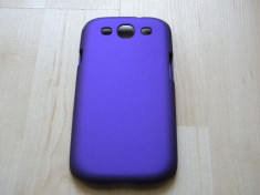 Husa Toc Carcasa Hard CASE SAMSUNG GALAXY S3 S 3 SII I9300+FOLIE PROTECTIE!PURPLE!PROTECTIE MAXIMA![146] foto