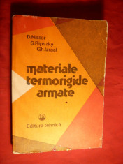 D. Nistor si Colab. - Materiale Termorigide Armate - 1980 foto